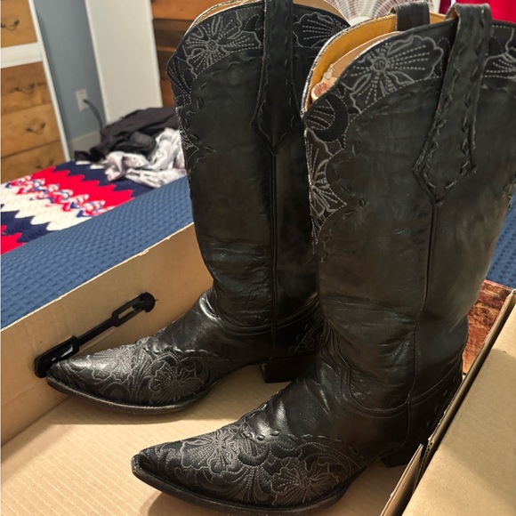 Old gringo women’s boots size 7.5 black - Picture 2 of 13